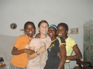 Gabriela e suas amigas Guineenses