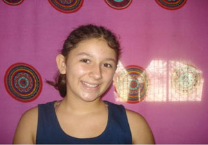 Gabriela, uma pequena mission&aacute;ria