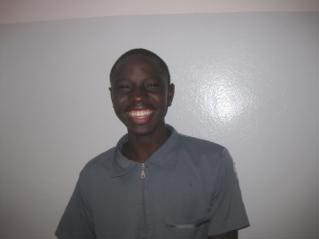 Abdoulaye, menino que mora no projeto