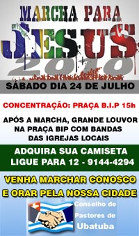 Marcha para Jesus 2010 - Ubatuba